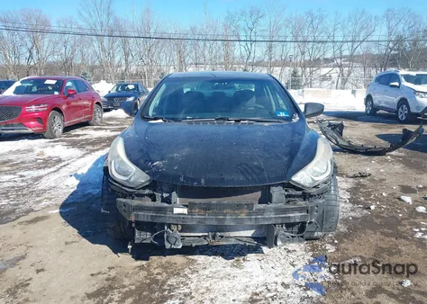 2014 Hyundai Elantra Se из США, поврежденный, VIN 5NPDH4AE8EH479306